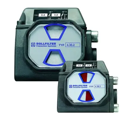 Bollfilter 0550017 Differential Pressure Contact Indicator 3