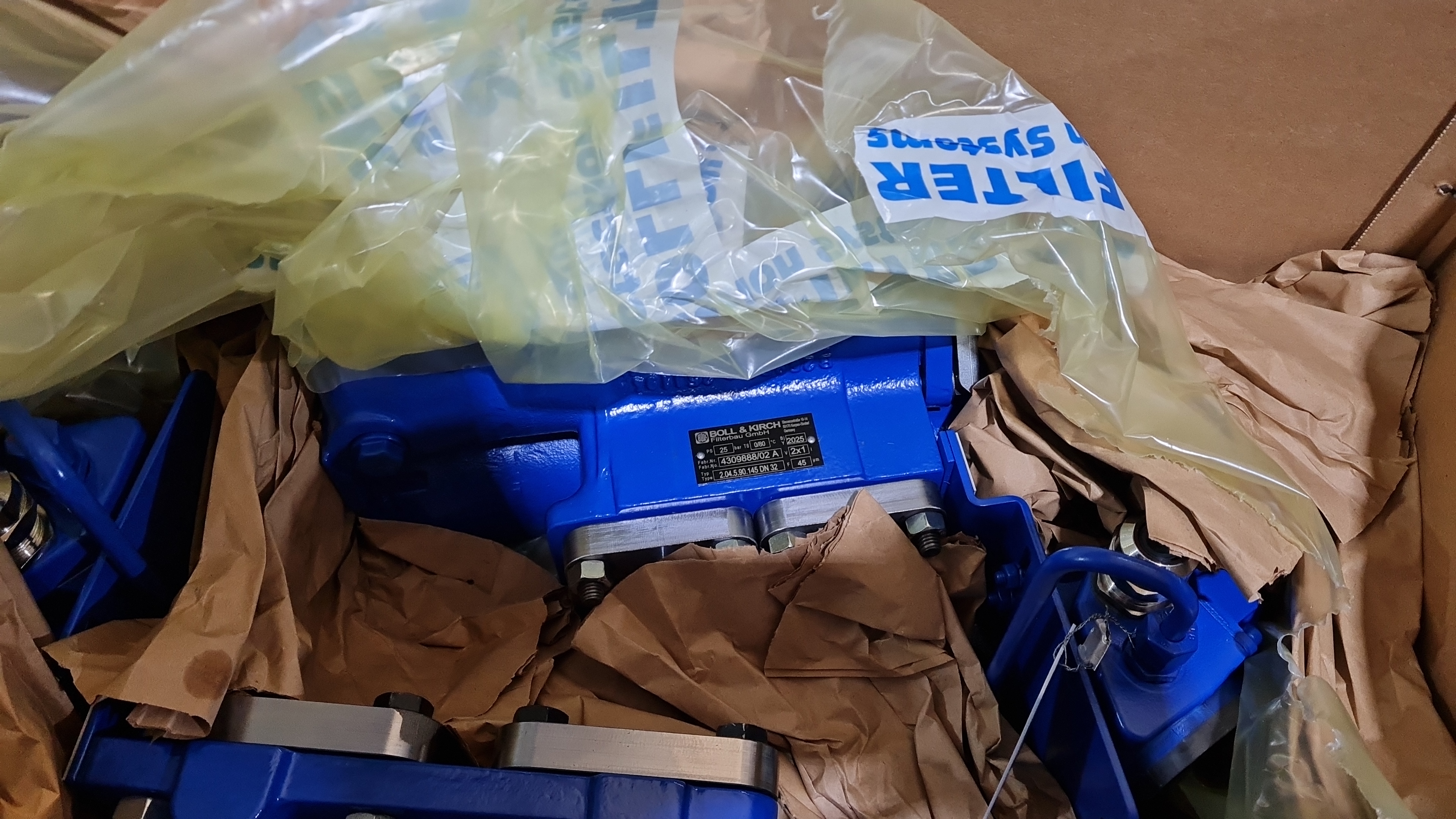 Bollfilter Type: 2.04.5.90.145 DN 32 Duplex Filter 2