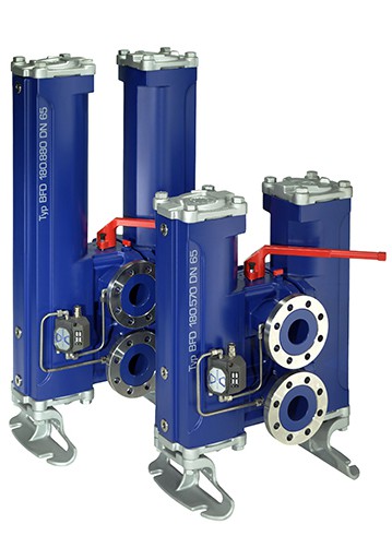 Bollfilter Type: BFD.140.660 DN 50 Duplex filter