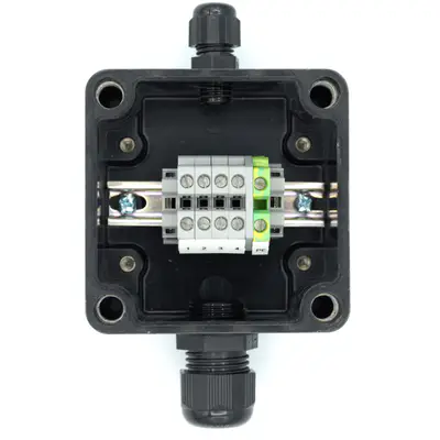 Hauber Terminal Type 01.116.001 Box For 01.116.001 He100 O 1x Sensor 4