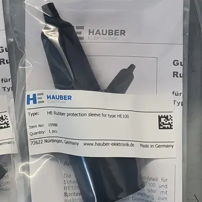Hauber He rubber Protection 10986 HE100 Sleeve 4