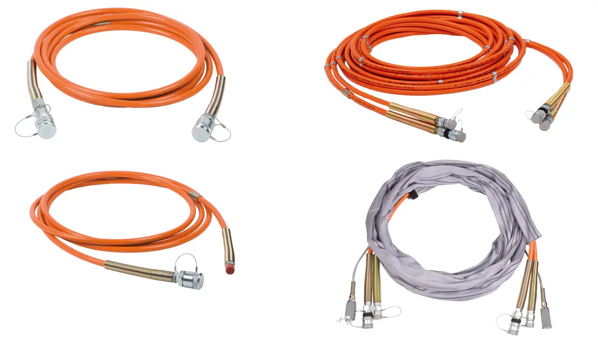 Holmatro 100.572.102 Hose H 2 Sou, Wıth Coupler, 2m. 3