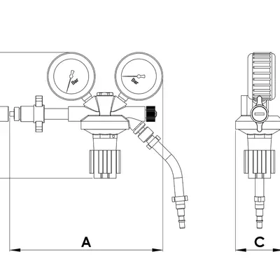 Holmatro 350.182.100 Pressure Reducer 4