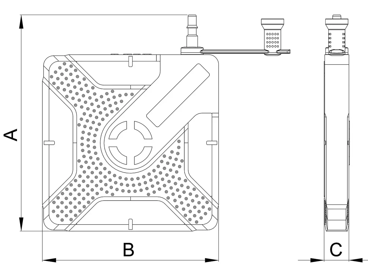 Holmatro 350.321.021 HLB 2 High Pressure Lifting Bag 12
