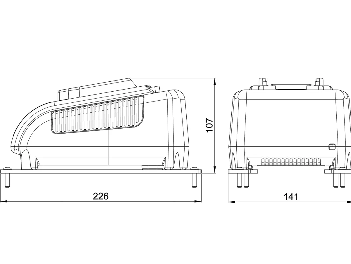 Holmatro BCH3 EU Greenline Battery Charger 6