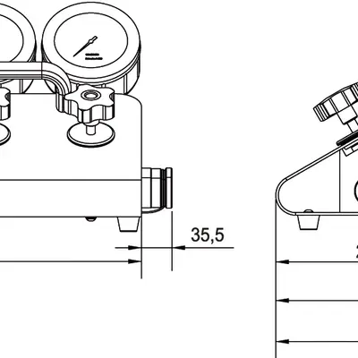 Holmatro HMS 6 C Manifold 6
