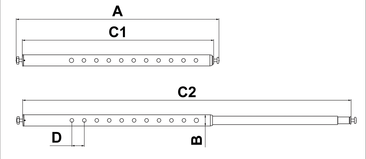 Holmatro TST 1990-3090 Traverse Strut 3