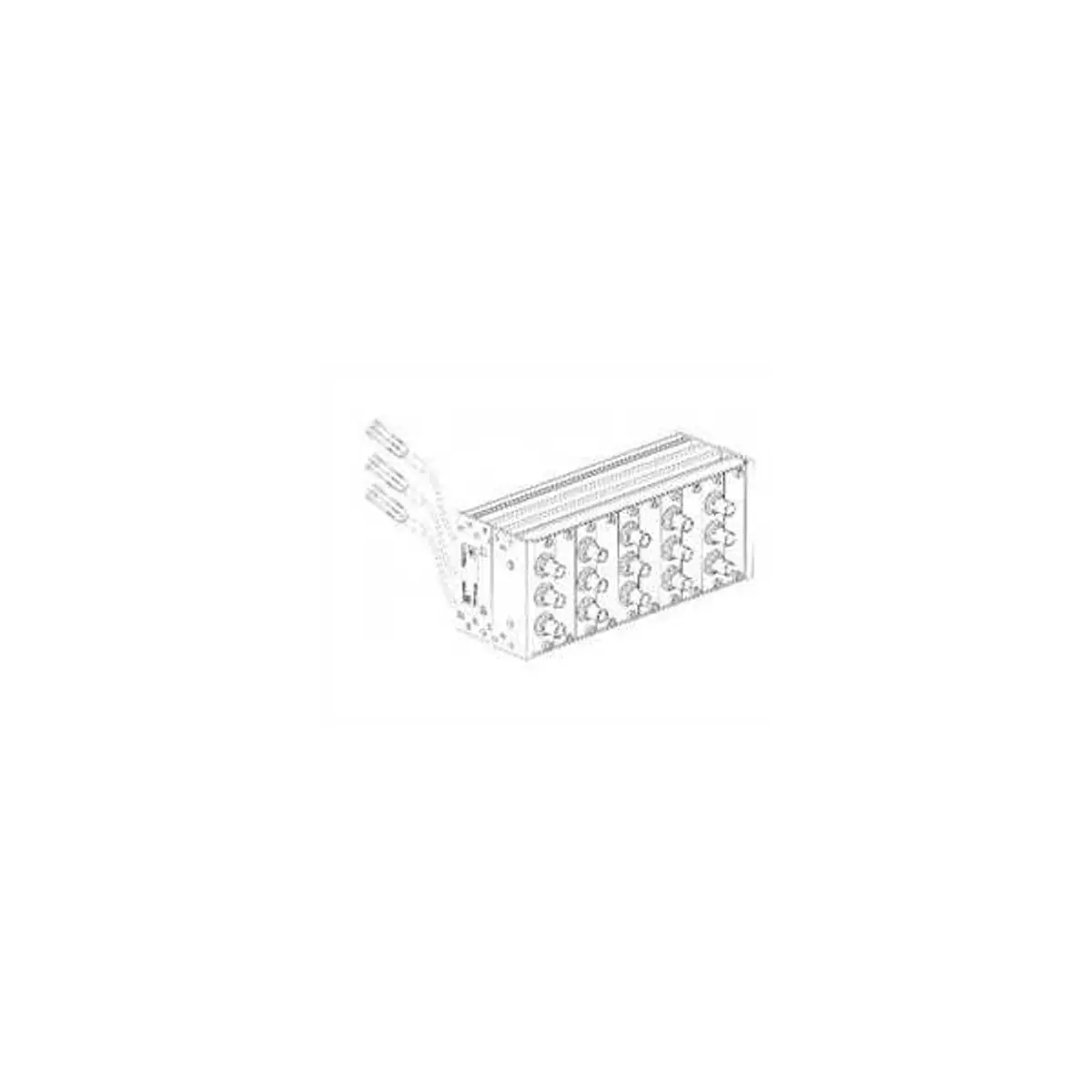 Meggitt Vibro-Meter VibroSmart® VSA004 DIN Rail Mounting BNC Patch Panel 18