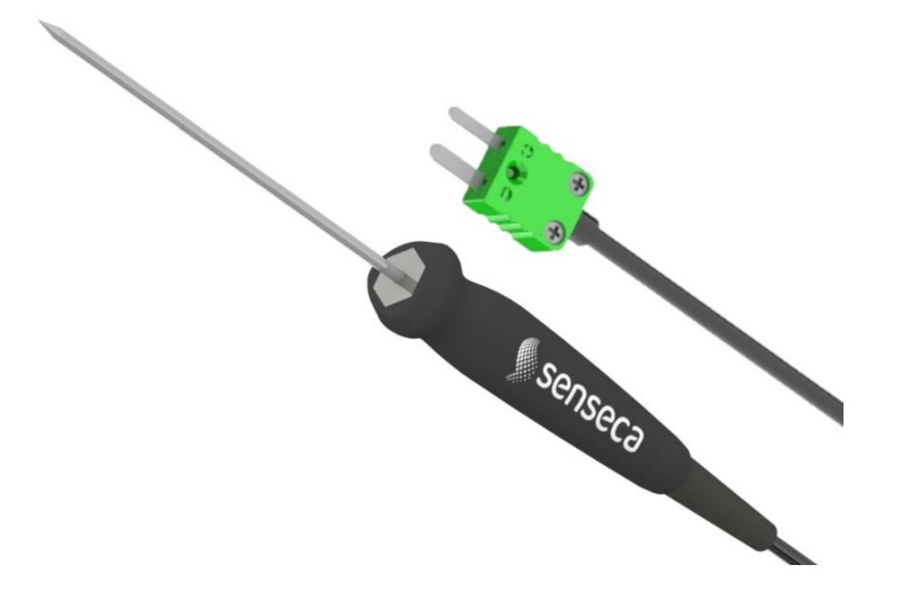 Senseca AX131-I3-130-L01-S-MF Type K Insertion Probe 2