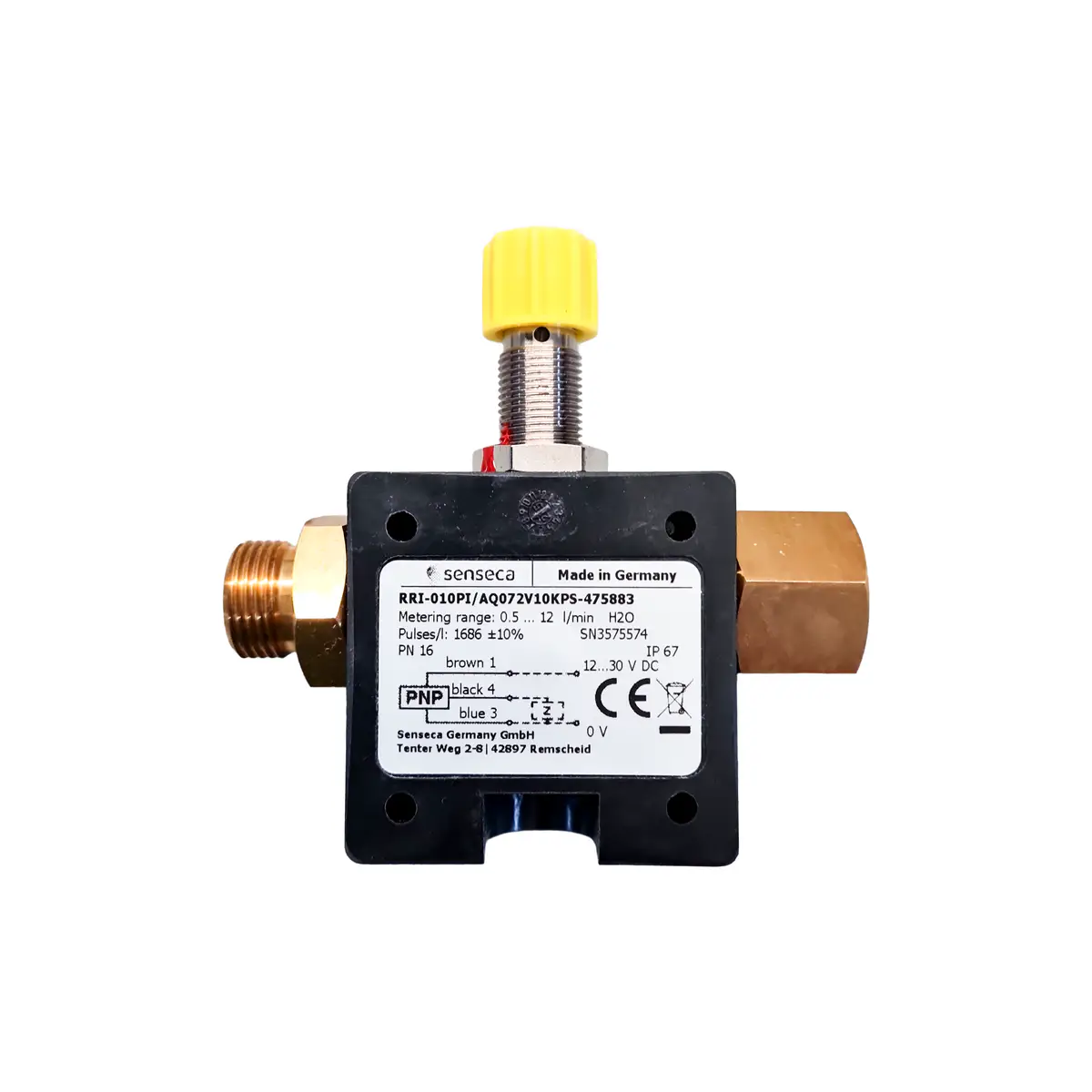 Senseca RRI-010PI/AQ072V10KPS-475883 Flow Meter 7