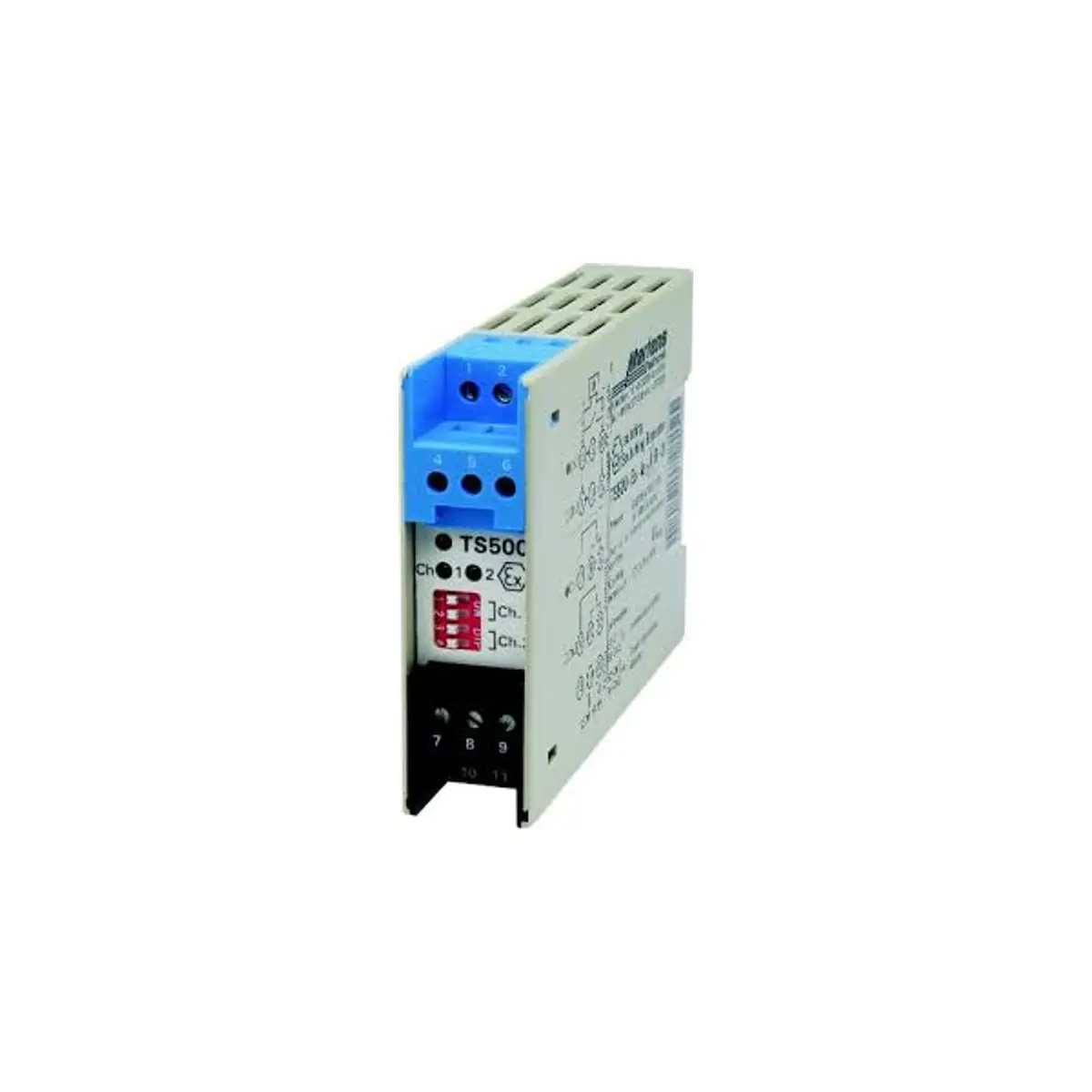Senseca TS500-Ex-ia-2R-5 Isolating Switching Repeater 3