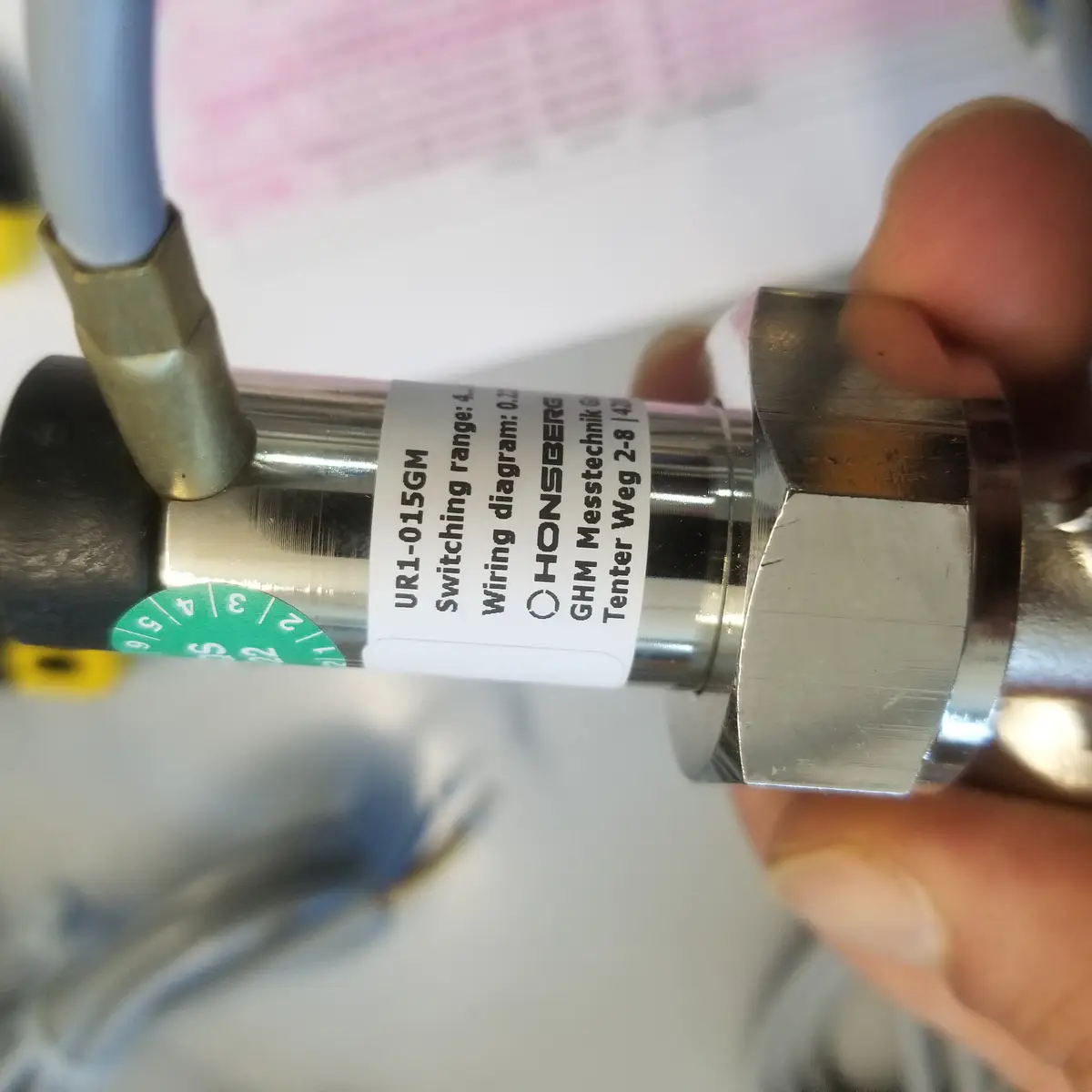 Senseca UR1-015GM Flow Switch 10