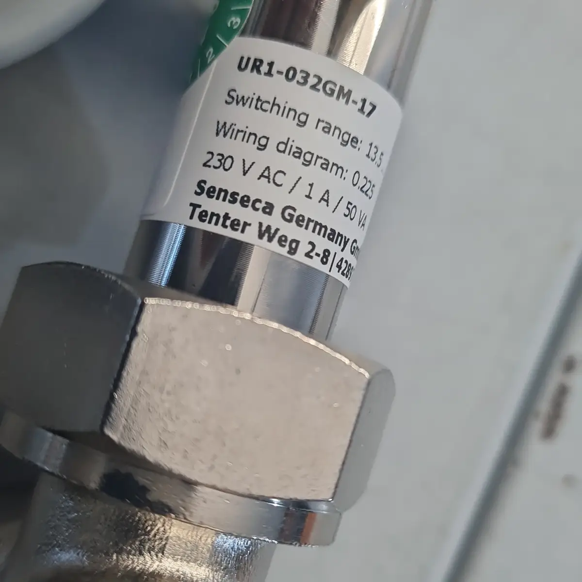 Senseca UR1-032GM-17 Flow Switch 10